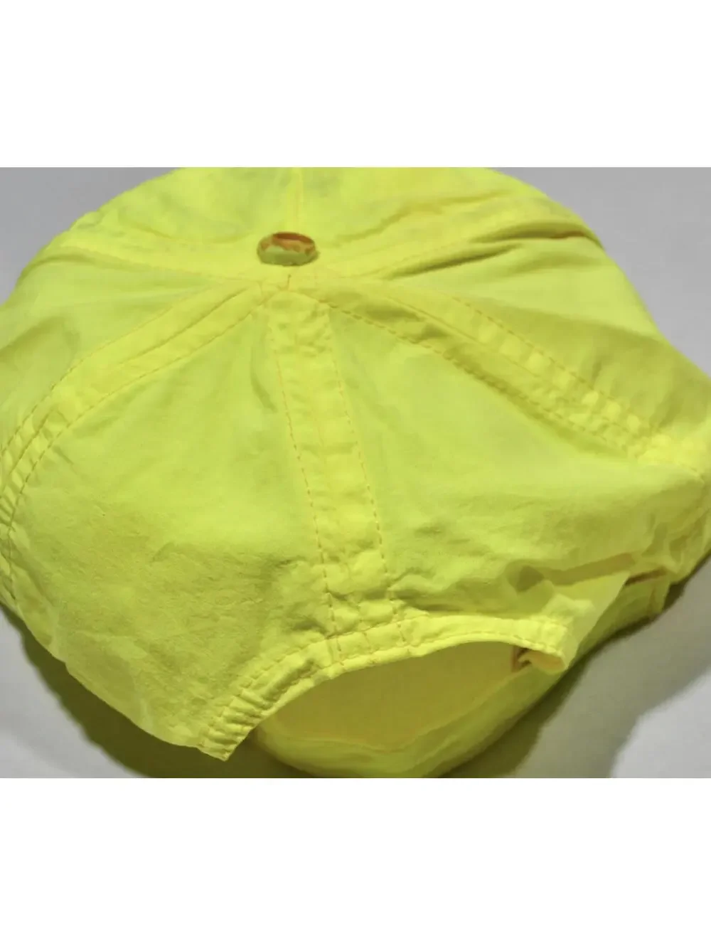 Vintage Racing Street Sports Car Neon Yellow 90s Strap Hat
